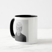 Jungen-Gesichtsausdrücke Tasse (Vorderseite Links)