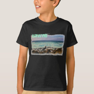 Jungen-Hawaii-Strand-Shirt T-Shirt