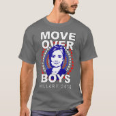 Jungen Hillary Clinton "Bewegung über" grauer T - T-Shirt (Vorderseite)