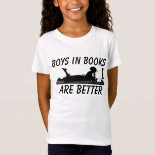 JUNGEN IN BÜCHERN SIND BESSERE MÄDCHEN T-SHIRTS