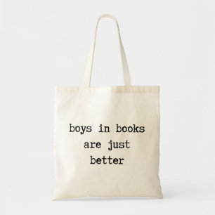 Jungen in den Büchern sind gerade bessere Tragetasche