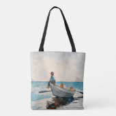 Jungen in einer Geschichte (1880) von Winslow Home Tasche (Rückseite)