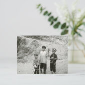 Jungen in Vietnam jagen mit Armbrust Postkarte (Stehend Vorderseite)