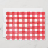 Jungen jeder Altersstufe, die von Fischen zum Gebu Einladung (Rückseite)