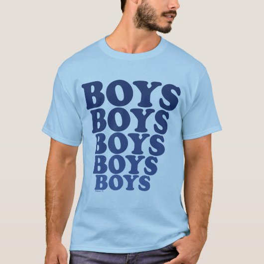 Jungen-Jungen-Jungen homosexuell T-Shirt (Vorderseite)