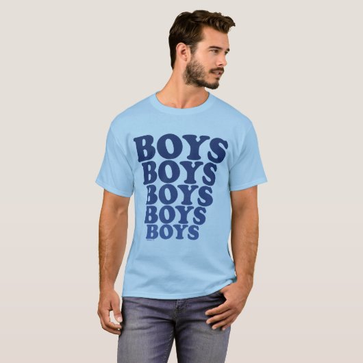 Jungen-Jungen-Jungen homosexuell T-Shirt (Vorne ganz)
