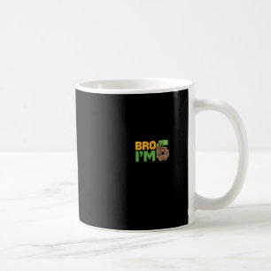 Jungen Kinder 6. Geburtstag Junge Bruder Ich bin 6 Kaffeetasse