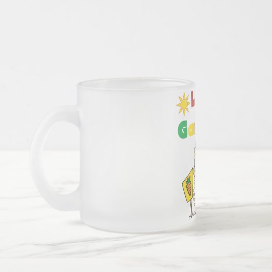 Jungen-kleine Gärtner-T-Shirts und Geschenke Mattglastasse (Links)