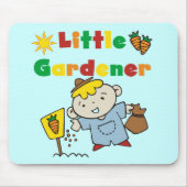 Jungen-kleine Gärtner-T-Shirts und Geschenke Mousepad (Vorne)