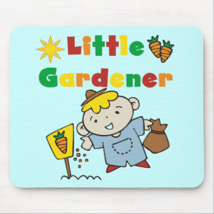 Jungen-kleine Gärtner-T-Shirts und Geschenke Mousepad