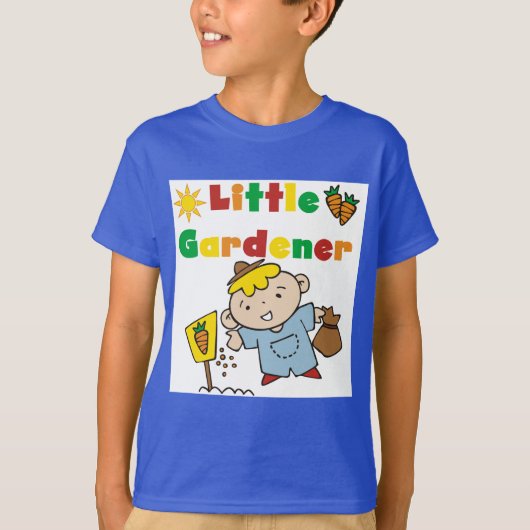 Jungen-kleine Gärtner-T-Shirts und Geschenke T-Shirt (Vorderseite)