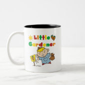 Jungen-kleine Gärtner-T-Shirts und Geschenke Zweifarbige Tasse (Links)