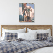 Jungen klettern einen Baum Leinwanddruck (Insitu (Schlafzimmer))