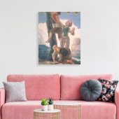 Jungen klettern einen Baum Leinwanddruck (Insitu (Wohnzimmer))