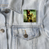 Jungen-Klettern Francisco Jose de Goya y Lucientes Button (Beispiel)