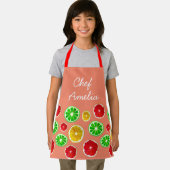 Jungen Koch Fruchtsalat kunstvoll farbenfroh Schürze (Insitu)