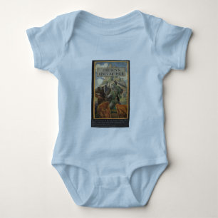 Jungen König Arthur Buchcover Baby Strampler