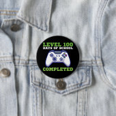 Jungen Level 100 Schultage absolviert Button (Beispiel)