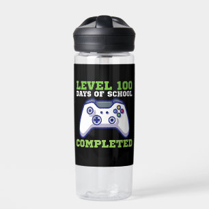 Jungen Level 100 Schultage absolviert  Trinkflasche