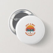 Jungen Libelle Button (Vorne & Hinten)