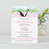 Jungen-Mädchen-Duschen-Einladung - kleine Einladung (Stehend Vorderseite)