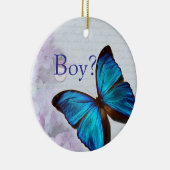 Jungen-/Mädchen-Spinner Keramik Ornament (Rechts)