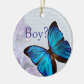 Jungen-/Mädchen-Spinner Keramik Ornament (Links)
