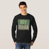 Jungen-Mama Leopard Muttertag T-Shirt (Vorne ganz)