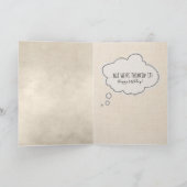 Jungen mit Baseballschlägern 55. Geburtstagskarte Karte (Innenseite)