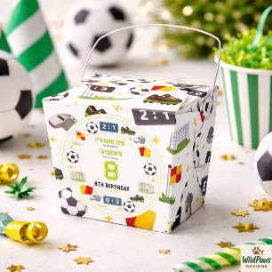 Jungen Moderne Sport Fußball Kinder 8. Geburtstags Geschenkschachtel