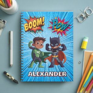 Jungen Name Superhelden Notizbuch Personalisiert K Notizblock