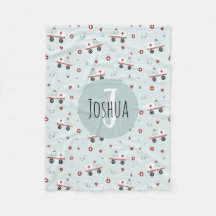 Jungen Niedlich Blue Paramedic Ambulance Pattern K