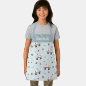 Jungen Niedlich Blue Paramedic Ambulance Pattern K Schürze (Insitu)