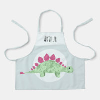 Jungen Niedlich Grüner Stegosaurus Dinosaurier Kin