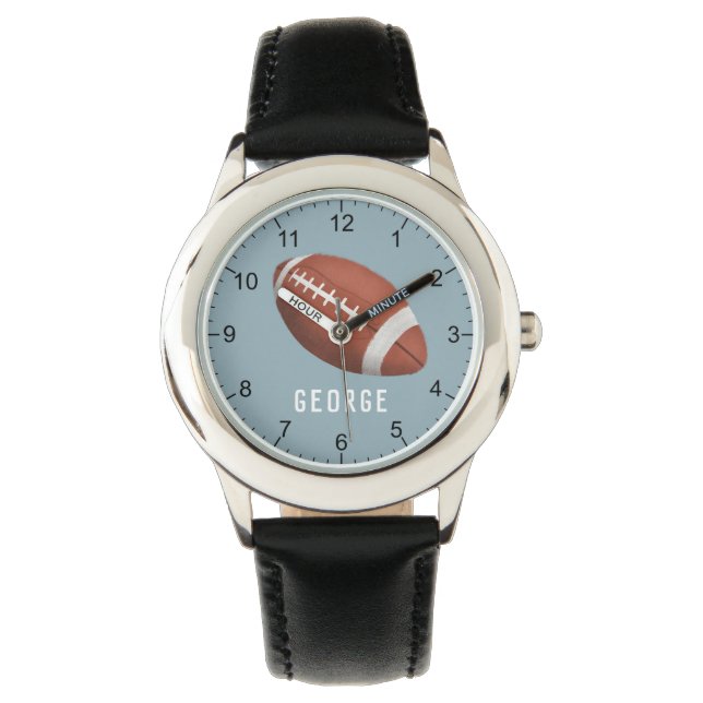 Jungen Niedlich Sporty Football Kinder Armbanduhr (Vorderseite)