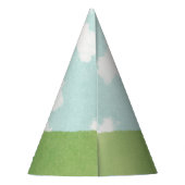 Jungen Niedliche Farm Animal Barnyard Kinder 2. Ge Partyhütchen (Rückseite)