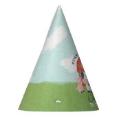 Jungen Niedliche Farm Animal Barnyard Kinder 2. Ge Partyhütchen (Links)