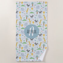 Jungen Niedliche Jungle Safari Tiere Zebra Kinder