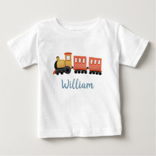 Jungen Niedlicher Reiseverkehr Baby T-shirt