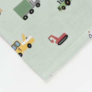 Jungen Niedlicher Transport Car Muster Kids Fleecedecke