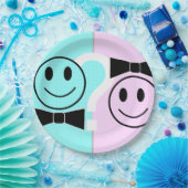 Jungen- oder Mädchen-Party Pappteller (Party)
