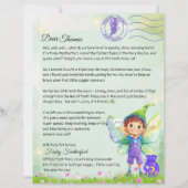 Jungen Personalisierte Fairy Letter Magical Keepak (Vorderseite)