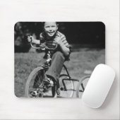 Jungen-Reitdreirad Mousepad (Mit Mouse)