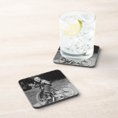 Jungen-Reitdreirad Untersetzer (Rechte Seite)