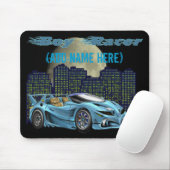 Jungen-Rennläufer - Mousepad (Mit Mouse)