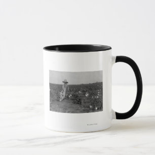 Jungen-Sammeln-Baumwollphotographie West, Texas Tasse