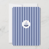 Jungen-See1. Geburtstags-Einladung Einladung (Rückseite)