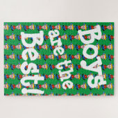 Jungen sind die Besten! Puzzle (Horizontal)