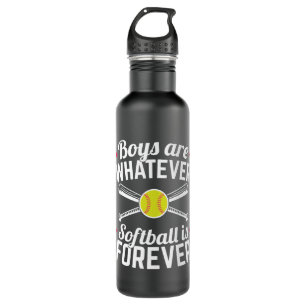 Jungen sind, was immer Softball für immer ist Edelstahlflasche