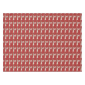 Jungen-Skaten Vintages Thunder_Cove Weihnachten Tischdecke (Vorderseite (Horizontal))